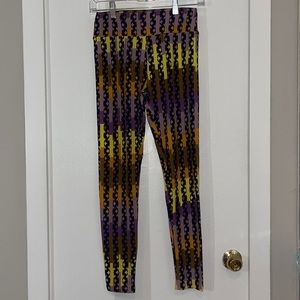 Lularoe Geometric Print Leggings - Size OS
